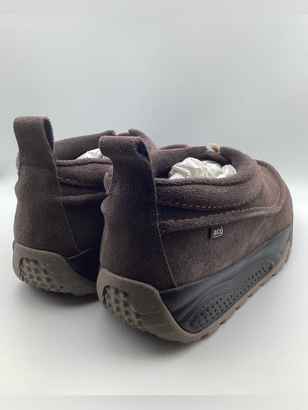 Nike ACG Izy Men’s Baroque Brown Suede Zippered Slip-On Sneaker Shoes - Size 13